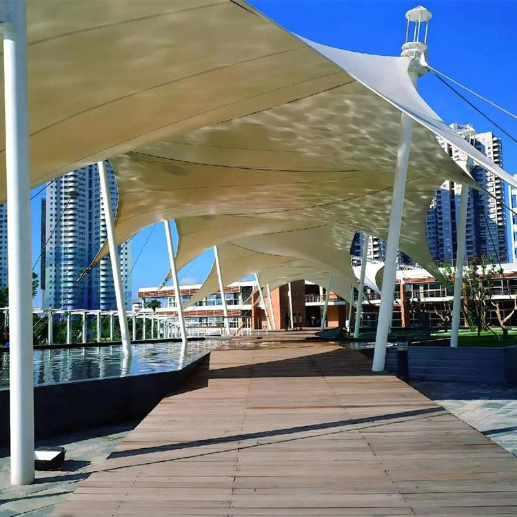 景洪市膜结构景观棚