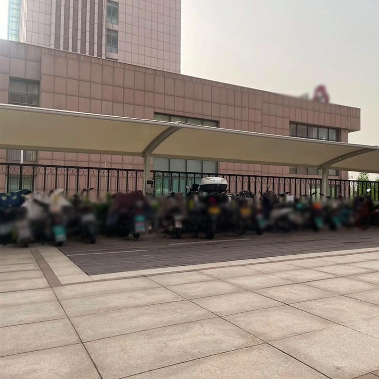 景洪市膜结构电动车棚