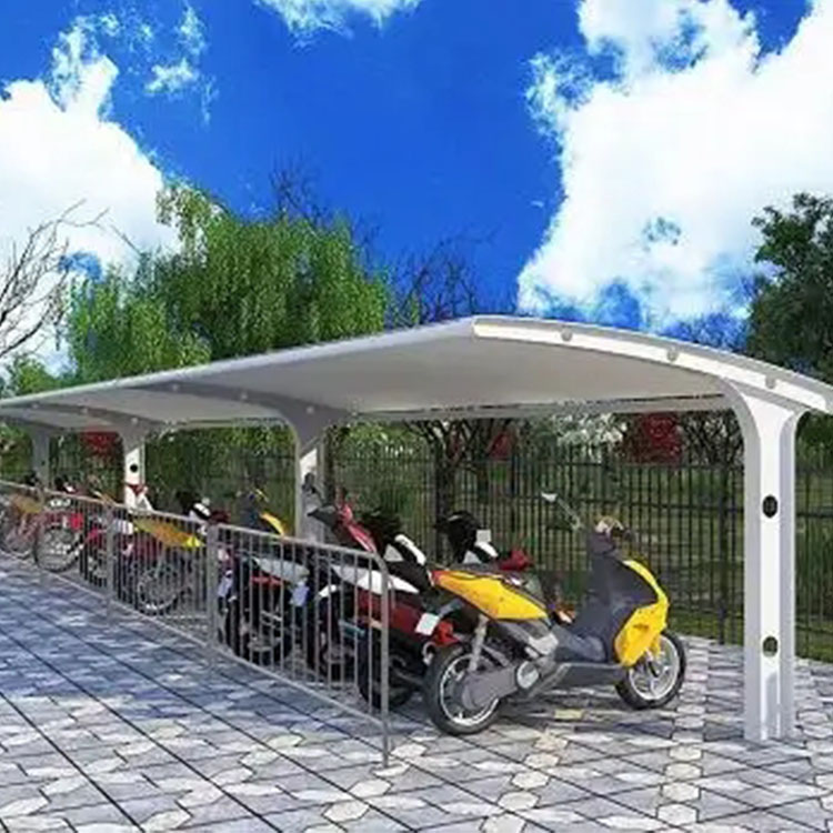 景洪市膜结构电动车棚