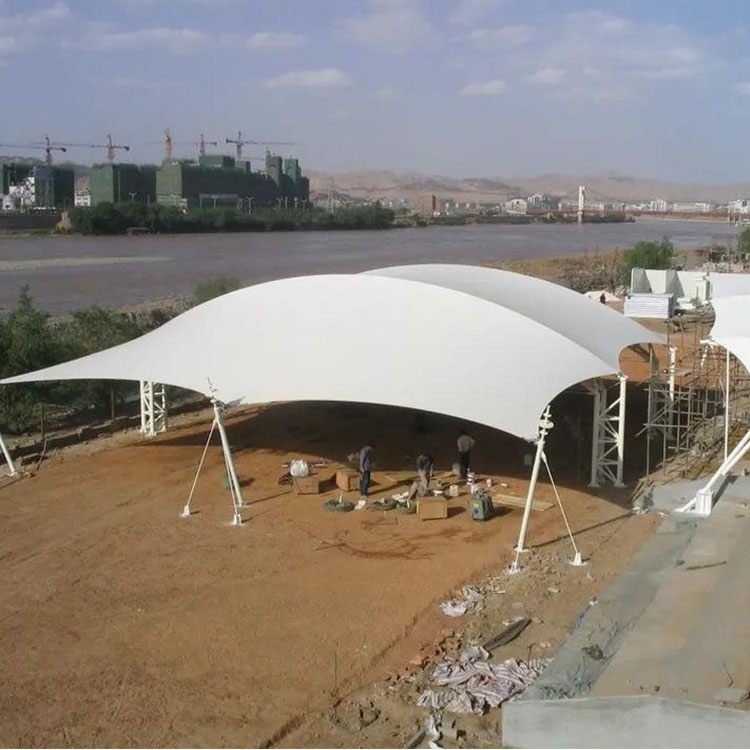 景洪市膜结构汽车棚